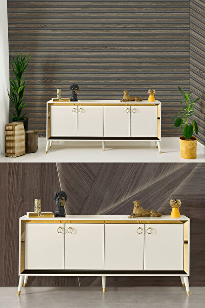 Eymense Lotus Gold Modern Konsol