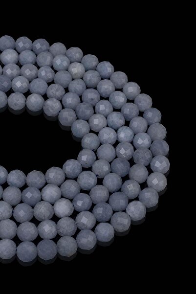 Dünya Doğal Taş 8 MM Facet Aquamarine Stone Array - Design elegant și confort...