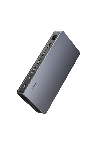 Ugreen 9'u 1 Arada 2*HDMI 2*DisplayPort USB-A 3.2 Gen2 Type-C 100W Ethernet D...