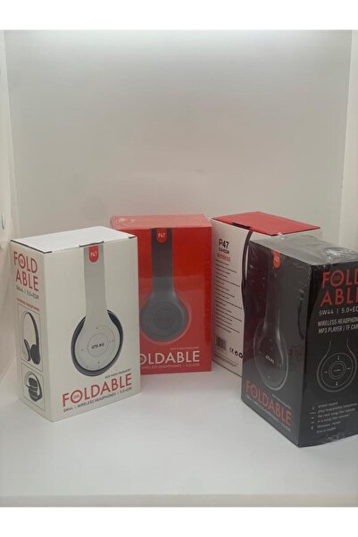 Akkaymak FOLDABLE P47 BLUETOOTH KULAKLIK