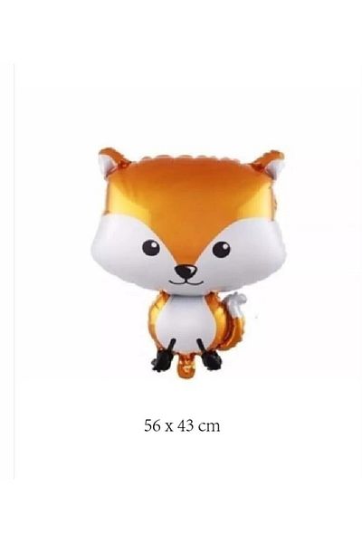 party mix Fox Balloon Set Safari Birthday Balloon Chain Orange Gray Salmon White Balloon Chain Set