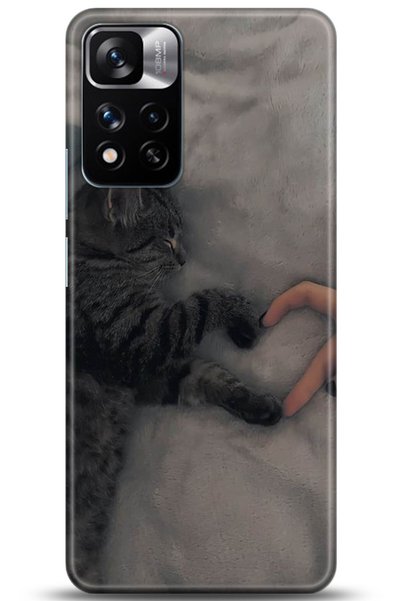 Turkiyecepaksesuar حافظة هاتف Xiaomi Redmi Note 11 Pro Plus 5G مطبوعة بدقة عا...
