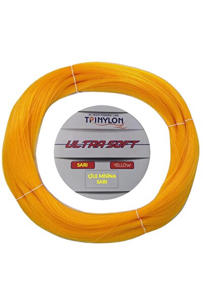 REMIXON Trinylon 1Kg New Ultra Soft Çile Misina Sarı