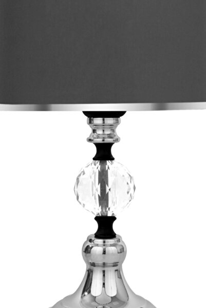 MINIMAL ETICARET VE BILGI TEKNOLOJILERI Omega Crystal Silver Chrome Mini Lampshade