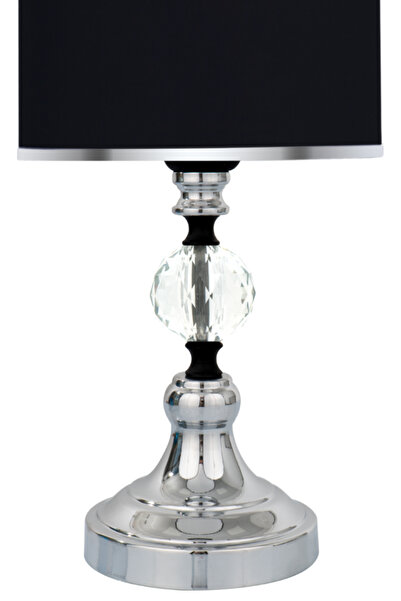 MINIMAL ETICARET VE BILGI TEKNOLOJILERI Omega Crystal Silver Chrome Mini Lampshade