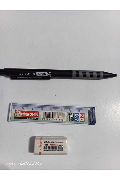 Mikro VERSATİL PENCIL SET 07 NIB AND ERASER
