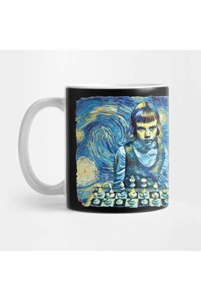 Pixxa The Queen's Gambit - Van Gogh Mug