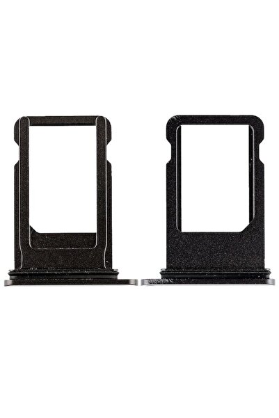 AXYA Apple İphone 8 Plus Sim Kart Kapağı Tutucu-siyah