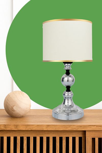 MINIMAL ETICARET VE BILGI TEKNOLOJILERI Omega Silver Chrome Mini Lampshade