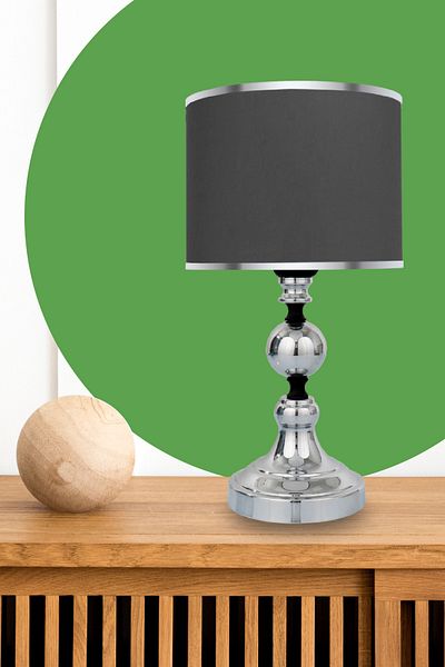 MINIMAL ETICARET VE BILGI TEKNOLOJILERI Omega Silver Chrome Mini Lampshade