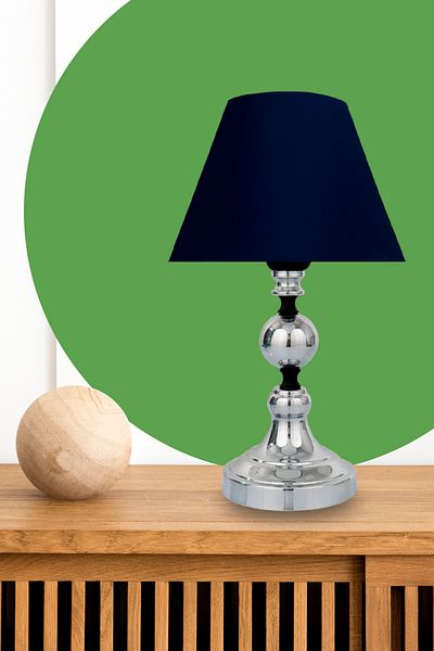 MINIMAL ETICARET VE BILGI TEKNOLOJILERI Omega Silver Chrome Cone Mini Lampshade