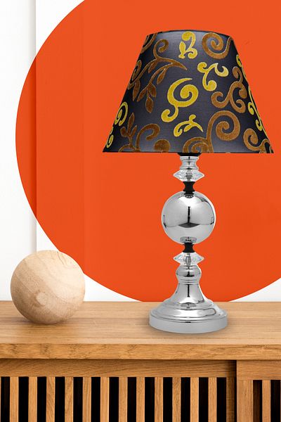 MINIMAL ETICARET VE BILGI TEKNOLOJILERI Omega Silver Chrome Lampshade