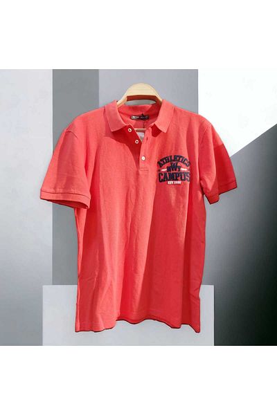 Koton Κεντημένο μπλουζάκι Polo Collar College