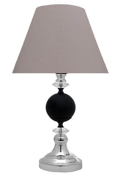 MINIMAL ETICARET VE BILGI TEKNOLOJILERI Omega Silver Black Contrast Lampshade
