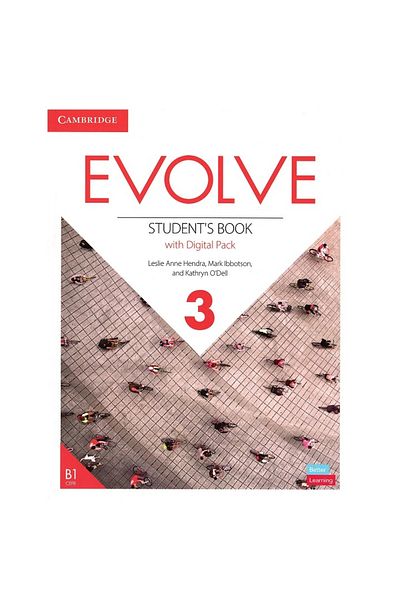 Cambridge University Press Cambridge Evolve 3 Student's Book with Digital Package Bookmark Gift