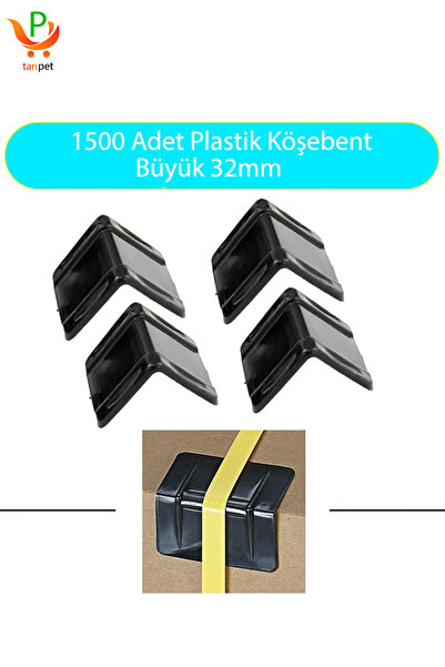 Tanpet 32mm Plastik Köşe Koruyucu Köşebent Çember Koruyucu Plastik 3000 Adet