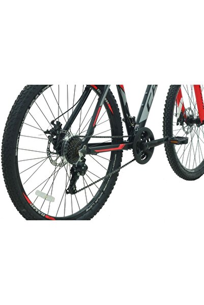 Belderia Camp Xc 4.0 27.5" Jant 20" Kadro Shimano St-ef41 Vites Mekanik Disk Fren Kırmızı