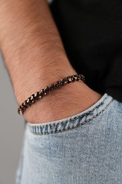 Jack Ferrero MEN'S DISCOLOUR-PROOF NATURAL STONE BRACELET EXCLUSIVE