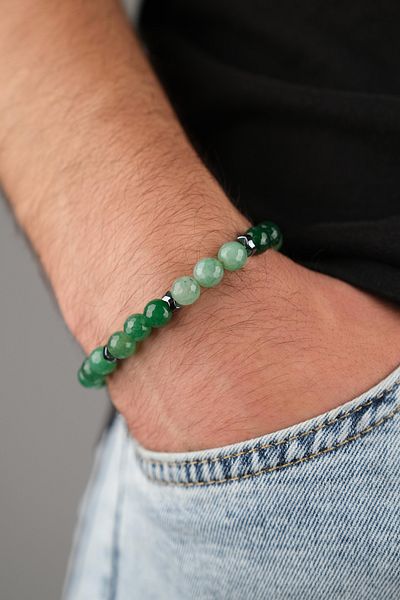 Jack Ferrero MEN'S DISCOLOUR-PROOF NATURAL STONE BRACELET EXCLUSIVE