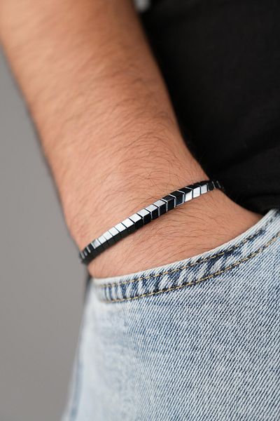 Jack Ferrero MEN'S DISCOLOUR-PROOF NATURAL STONE BRACELET EXCLUSIVE