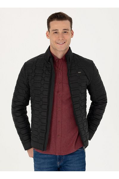 U.S. Polo Assn. BASE. Polo Assn. Men's Coat Black G081GL0MS DENUR23K 1654142