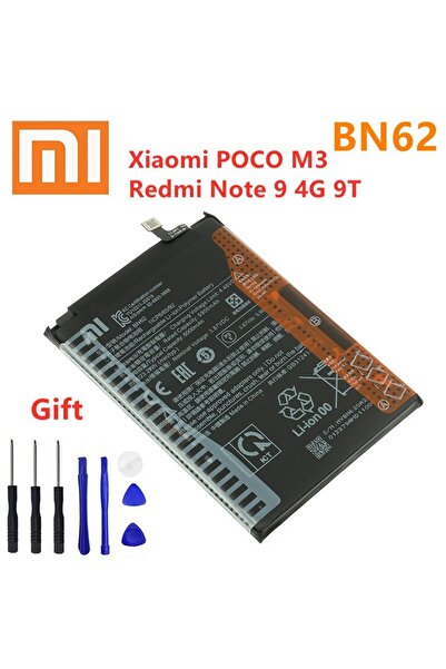 AXYA REDMİ 9T PİL BATARYA BN62 + TAMİR SETİ