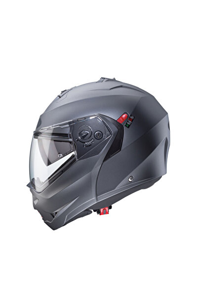 Caberg DUKE X GUN METAL ÇENE AÇILIR MOTOSİKLET KASK