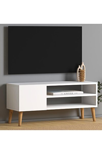 Monte Sehpa Porto Tv Sehpası 90cm Beyaz