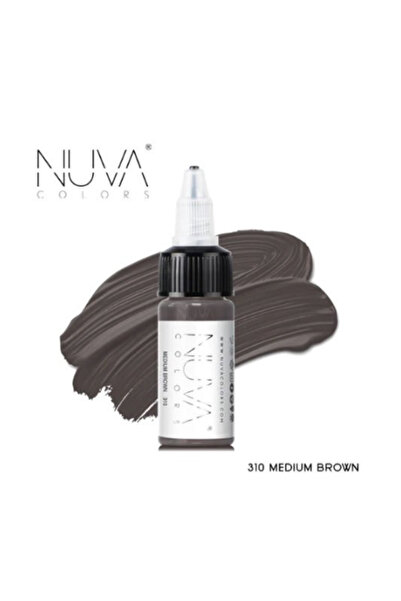 GOLDEN ARROW Nuva Colors Medium Brown Saç Simülasyon Boyası 15 Ml
