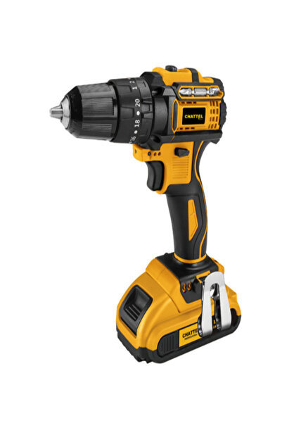 chattel Yok CHT 4425 KÖMÜRSÜZ AKÜLÜ DARBELİ MATKAP Yok 21 Watt 2 Yıl Kablosuz...