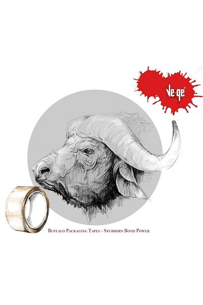 Ve-ge Buffalo Duct Tape 45x40 Meters 12 Pieces