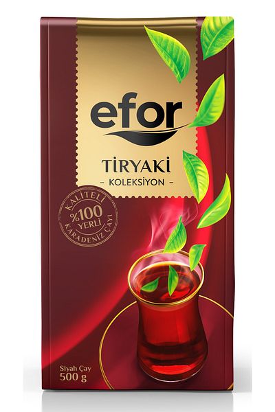 Efor Tiryaki Pour Black Tea - 500 g