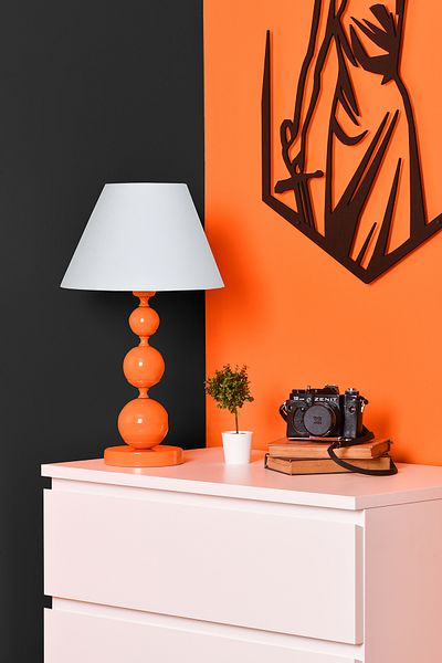 MINIMAL ETICARET VE BILGI TEKNOLOJILERI OrangeEleganceCone Lampshade