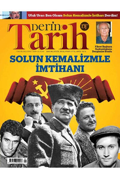 Derin Tarih Dergisi Derin Tarih Eylül 2019