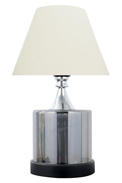 MINIMAL ETICARET VE BILGI TEKNOLOJILERI Lambent Smoked Cone Black Glass Lampshade