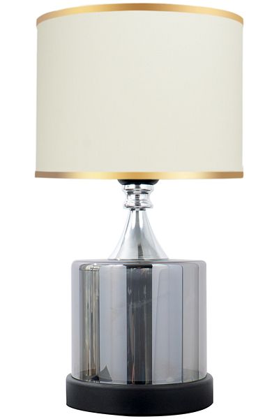 MINIMAL ETICARET VE BILGI TEKNOLOJILERI Lambent Smoked Black Glass Lampshade