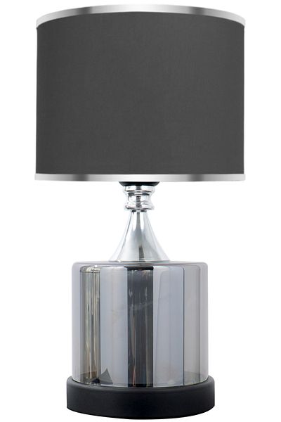 MINIMAL ETICARET VE BILGI TEKNOLOJILERI Lambent Smoked Black Glass Lampshade