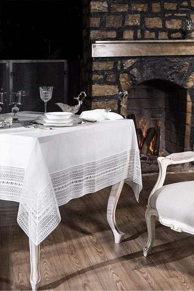 Gül Güler Lace Tablecloth Gloria 180*280 cm
