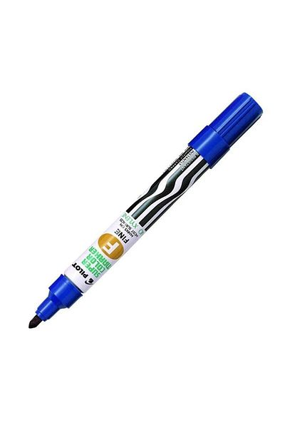 Pilot Round Blue Permanent Marker - Pack of 12
