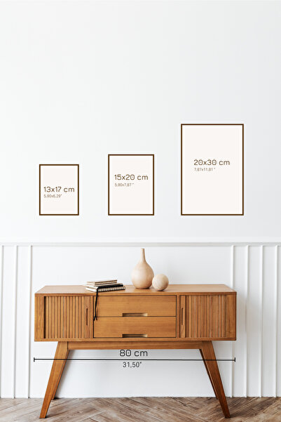 Artavessa 9 Parça Çerçeve Görünümlü Mdf Tablo Seti