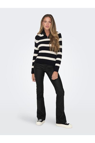 ONLY Women's Flared Black Trousers - 15310473