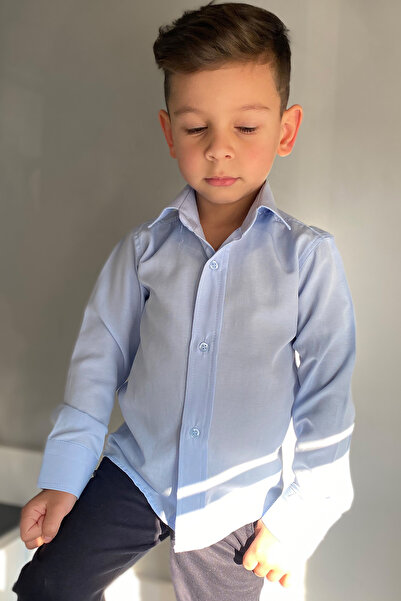 Entel Однотонна сорочка для хлопчика