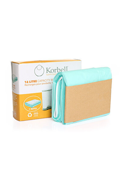Korbell 495 Adet Kirli Bebek Bezi Kapasiteli Çöp Poşeti