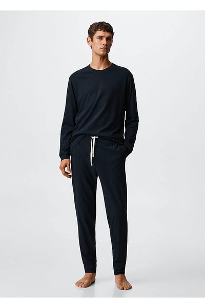 MANGO Man Langes Pyjama-Set