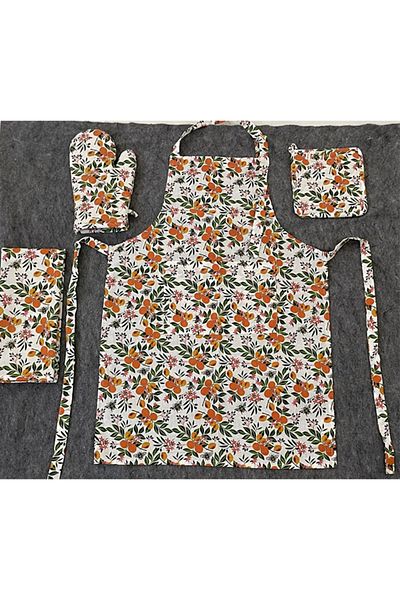 Mulberry Kitchen Apron Set 4 Pieces