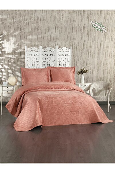 by ballı biocotton Set cuvertură de pat dublă din catifea Mikromink (240X260,...