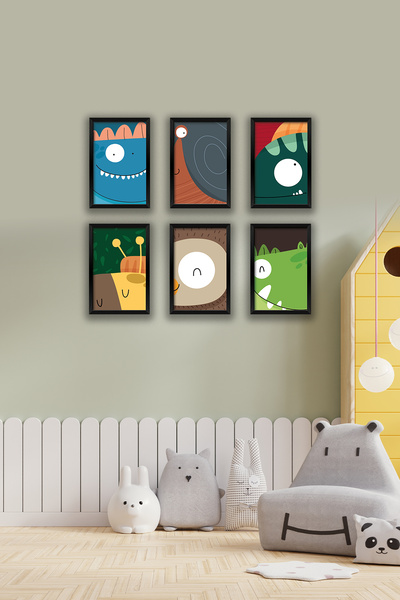 Artavessa طقم طاولة MDF مكون من 6 قطع