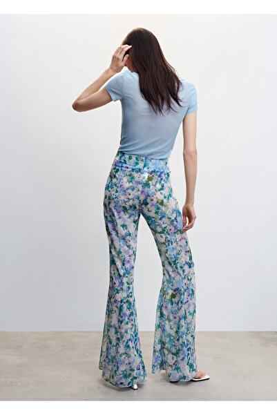 MANGO Woman Ημιδιάφανο T-Shirt