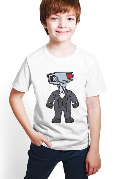 hilon Skibidi Toilet Printed Unisex Παιδικό T-Shirt H07