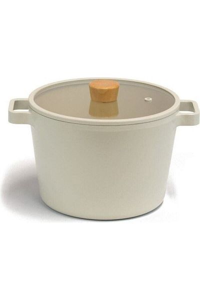 NEOFLAM Fika Cast Aluminum Cookware Set with Glass Lid 5 Pieces
